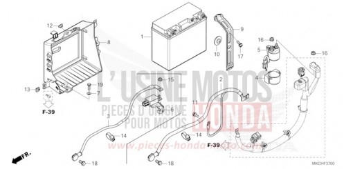 BATTERIE GL1800DAM de 2021